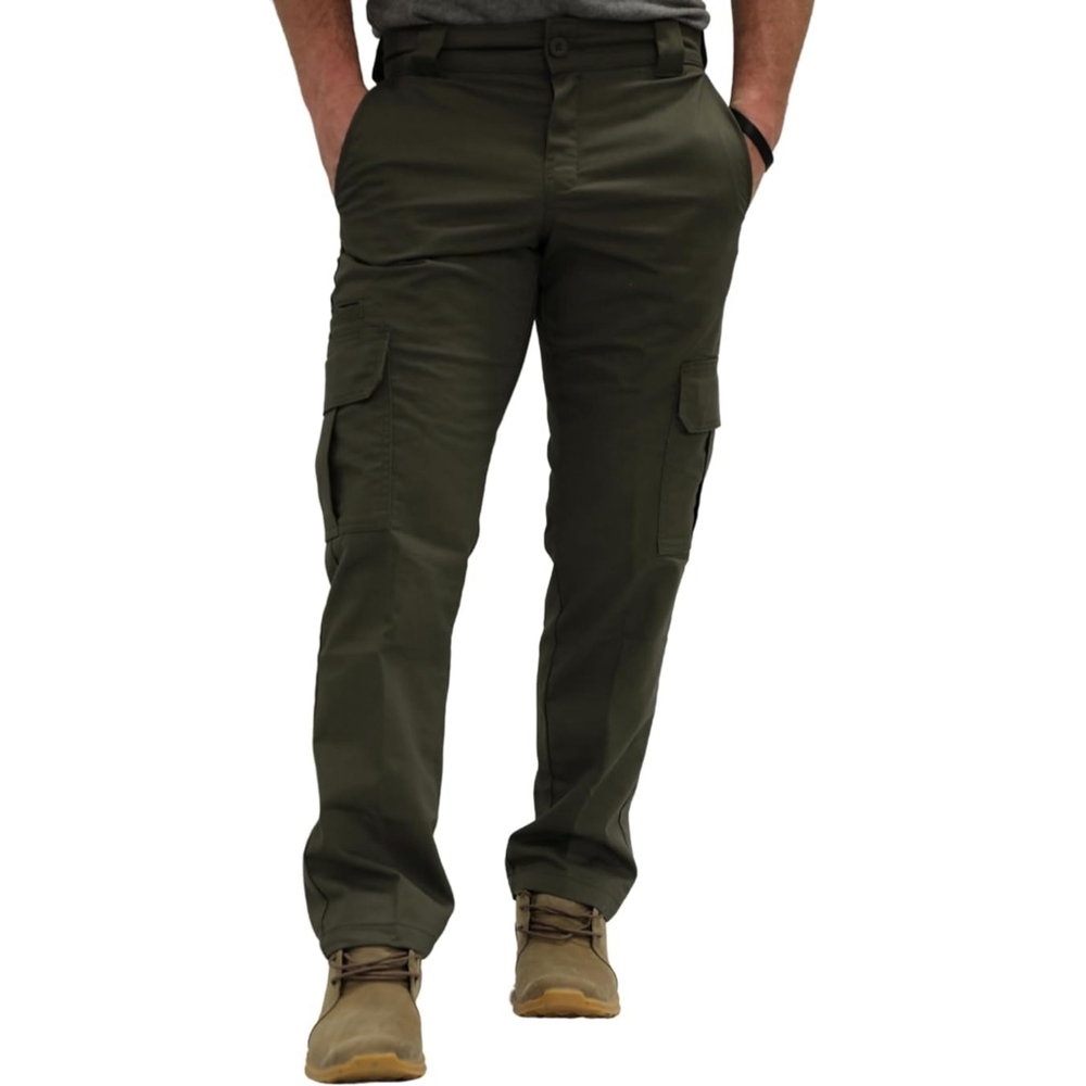 Dickies Mens Slim Fit Cargo & Cell Phone Pocket Pants Moss Green 32x32 new